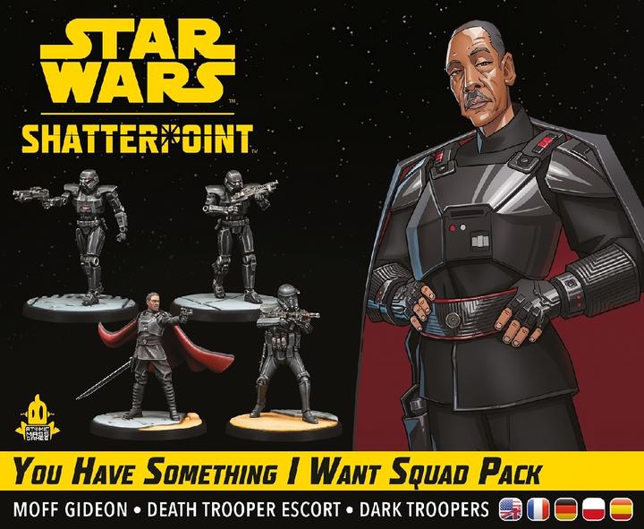 Actual product image Atomic Mass Games AMGD1023 - Star Wars: Shatterpoint - You Have Something I Want Squad Pack (Squad Pack Your (German)