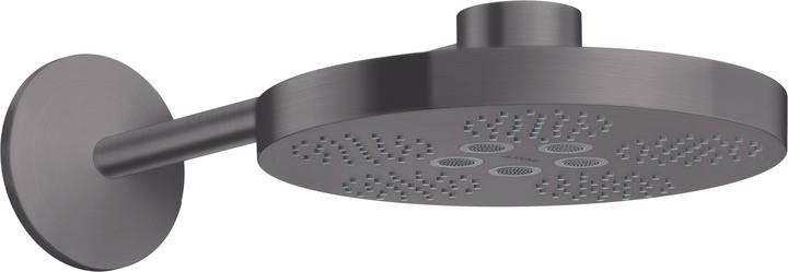 Actual product image hansgrohe Overhead shower 280 2jet AXOR ONE with shower arm brushed black chrome (2 Beam types, 12 l/min)