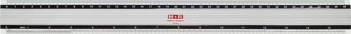 M+r Metall-Lineal (400 mm)