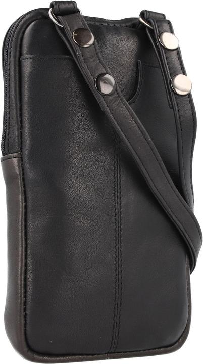 Immagine prodotto Greenland Nature Custodia per cellulare in pelle Nappa nera 11,5 cm