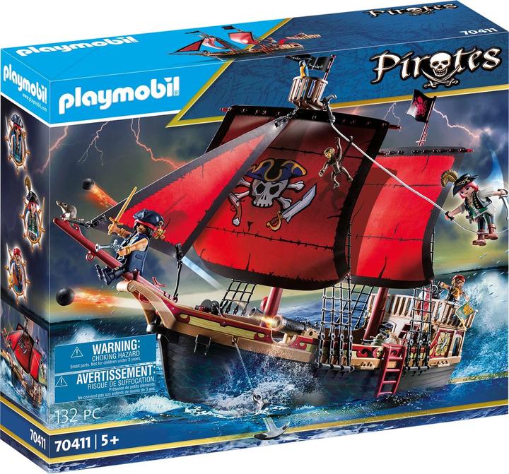 Playmobil 70411 Pirate ship (70411, Playmobil Pirates)
