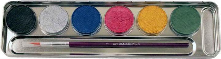 Eulenspiegel Schminkpalette 6-er