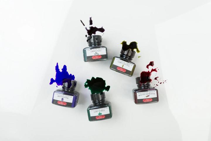 Produktbild Herbin Tintenfass Schreibtinte rot 30ml (Tintenfass, Orange, Rot)