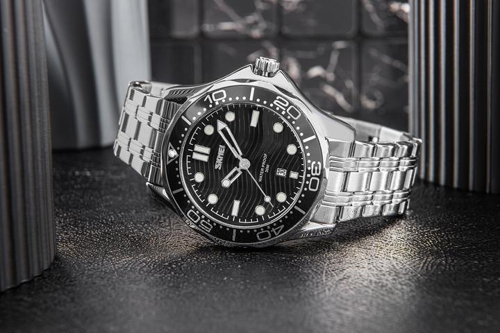 Produktbild Skmei 9276SISIBK Herrenuhr + BOX