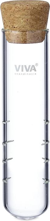 Image du produit Viva Tube à thé verre/liège 3x13,8cm