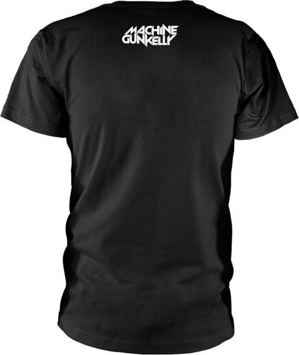 Actual product image Machine Gun Kelly Unisex Adult Bad Mo-Fu Back Print Cotton T-Shirt (S)