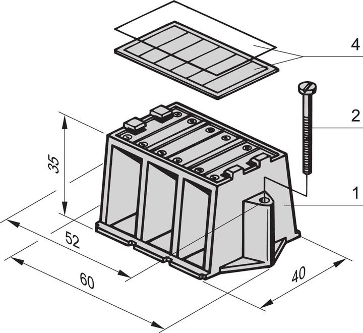 Actual product image Schroff Busbar