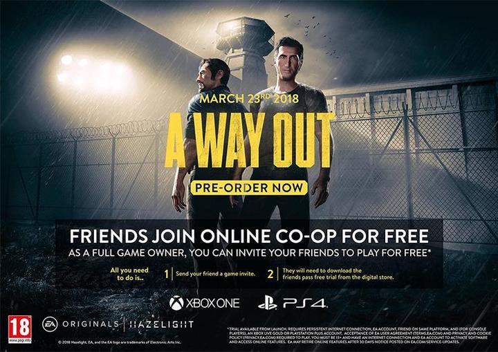 Actual product image EA Games A Way Out (PS4, DE)