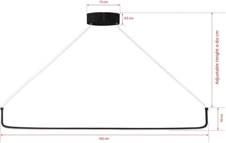 Produktbild Opviq Tadpole Chandelier