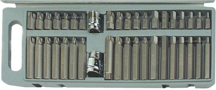 Produktbild Mannesmann Bit-Set 40teilig Brüder 187-41 (4, 5, 6, 7, 8, 10, 12, 20, 25, 30, 40, 45, 50, 55)
