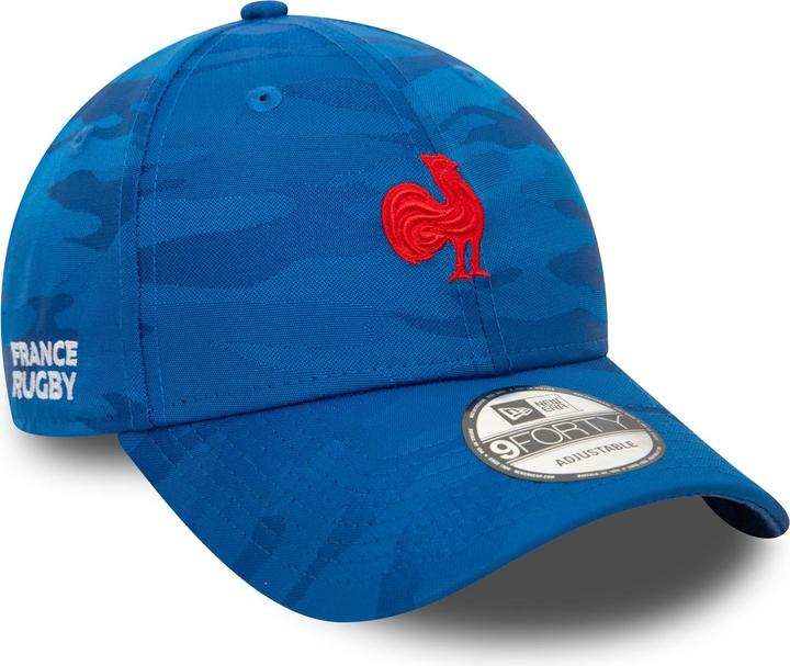 Actual product image New Era 9Forty Strapback Cap - TONAL CAMO French Rugby royal