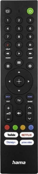 Produktbild Hama Universal-Fernbedienung für Sony TVs, IR, lernfähig, mit 4 App-Tasten (Universal Fernbedienung, Infrarot)