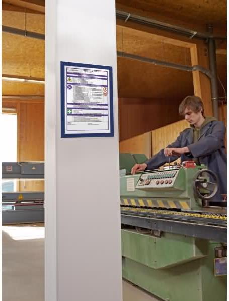Actual product image Durable Info frame