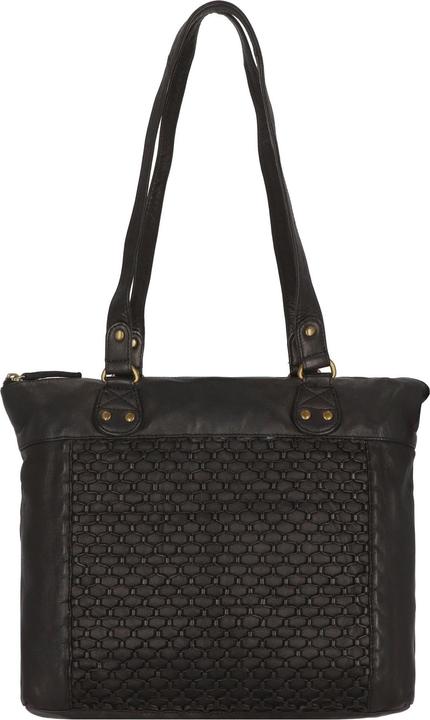 Greenland Nature Femi & Nine Schultertasche Leder 35 cm