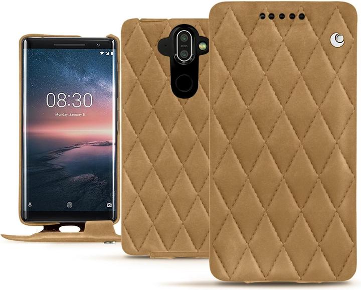 Actual product image Noreve Leather cover vertical (Nokia 8 Sirocco)