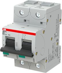 Actual product image ABB String fuse S802PV-SP10 800V DC 10A 2-pole