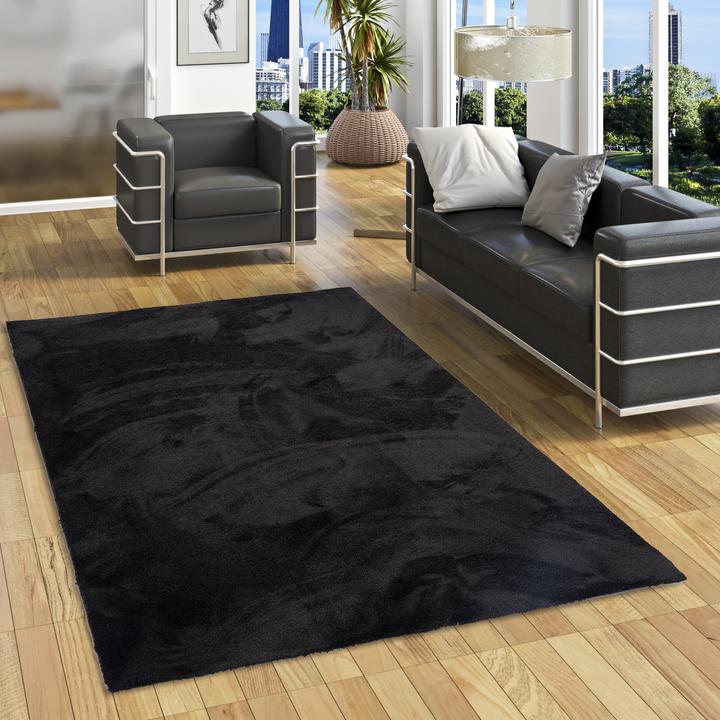Actual product image Snapstyle Super Soft Hochflorteppich Livorno (100 x 100 cm)