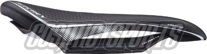 Actual product image Ritchey WCS Contrail Vector Evo Saddle, 280x142mm, 7x7 Rails Titanium