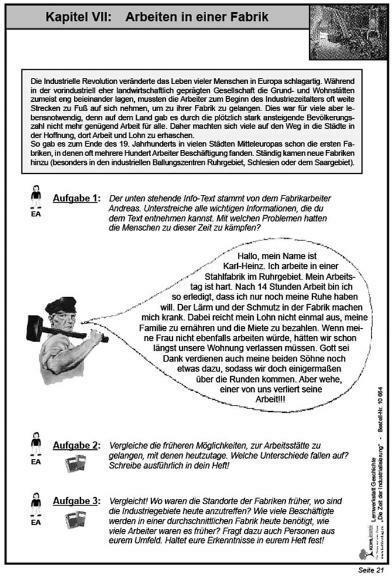 Produktbild Lernwerkstatt - Die Zeit der Industrialisierung (Deutsch, Moritz Quast, Lynn-Sven Kohl, 2006)