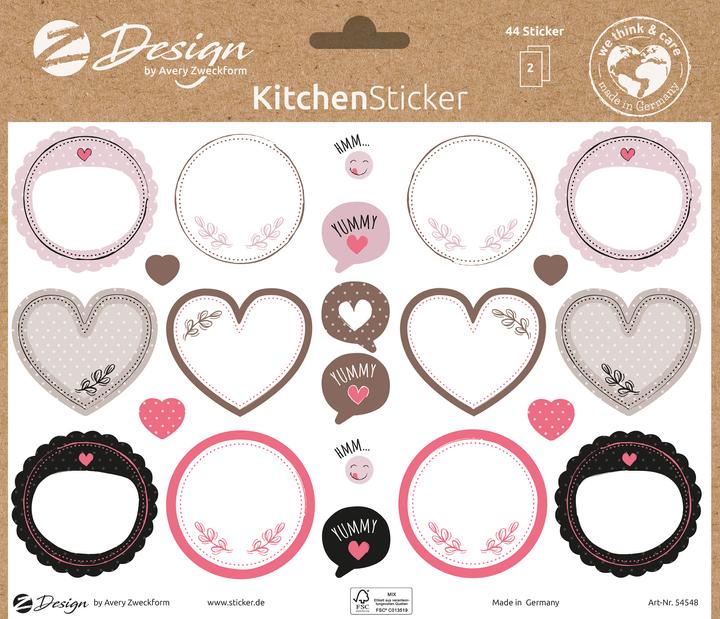 Avery Kitchen Sticker