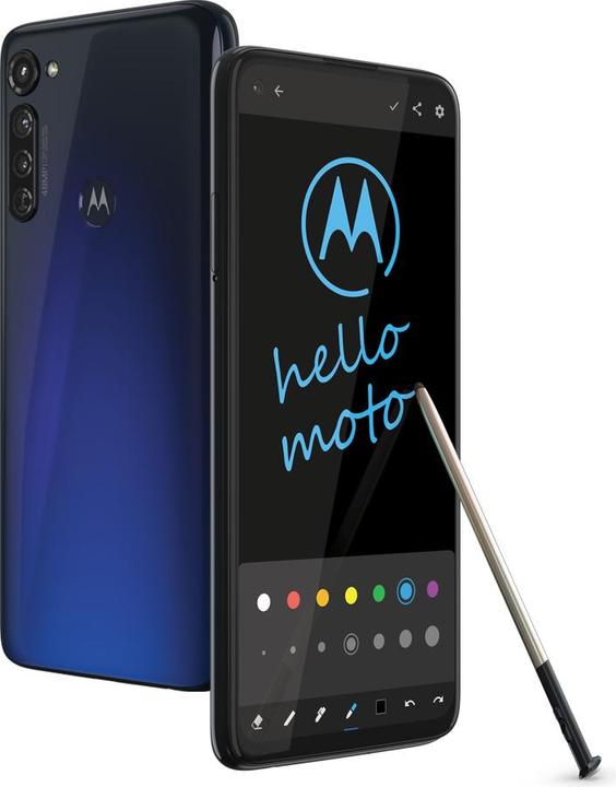 Motorola Moto G Pro (128 Go, Bleu foncé, 6.40", Double SIM hybride, 48 Mpx, 4G)