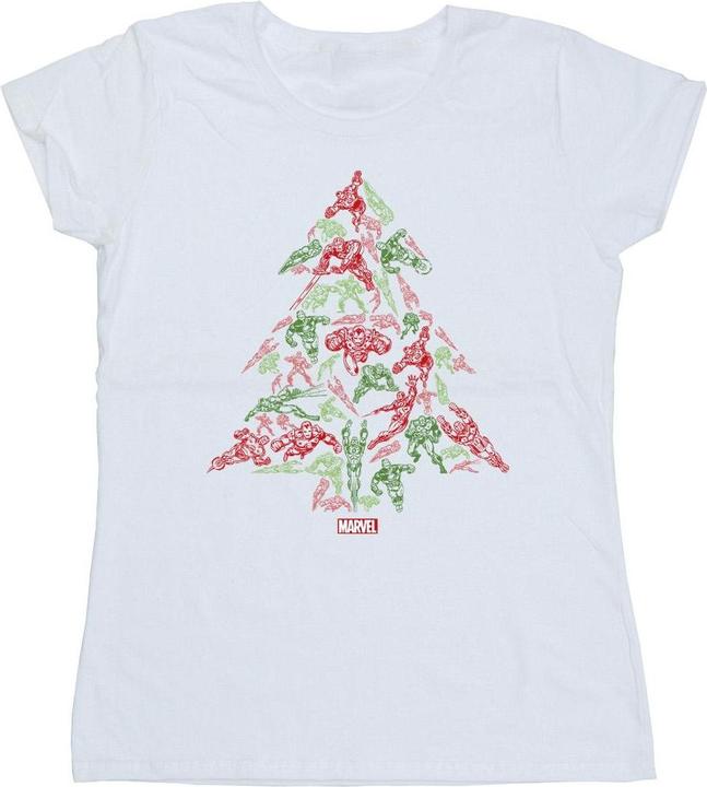 Avengers Christmas Tree TShirt (XL)
