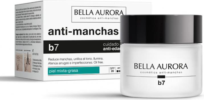 Actual product image Bella Aurora B7 antimanchas regenerante aclarante mixta/grasa SPF15 50 ml (50 ml, Day cream, SPF 15)