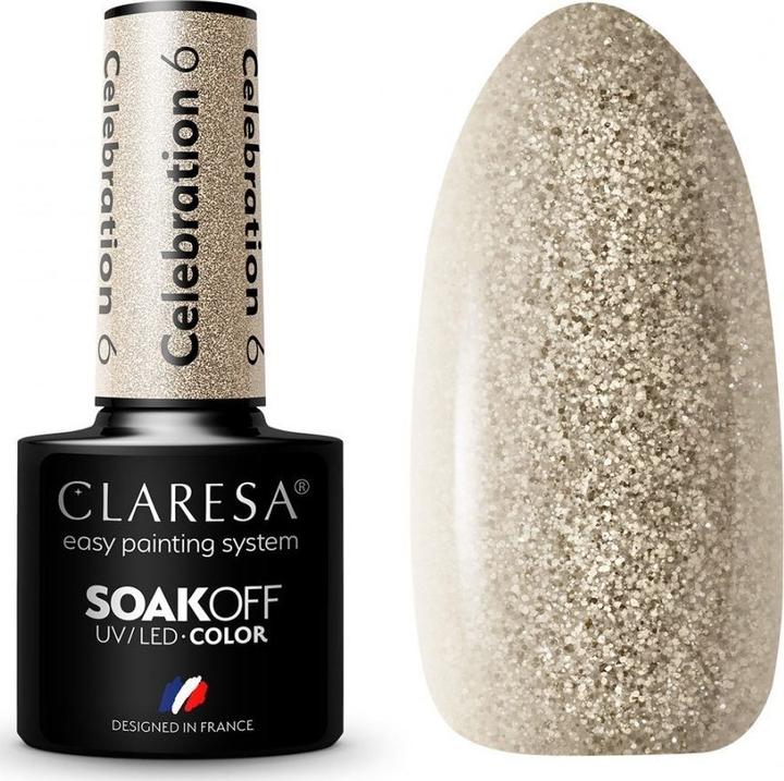 Actual product image Activeshop Soak Off Uv/Led Celebration Gel Polish 06 5G (06 5G, UV gel varnish)