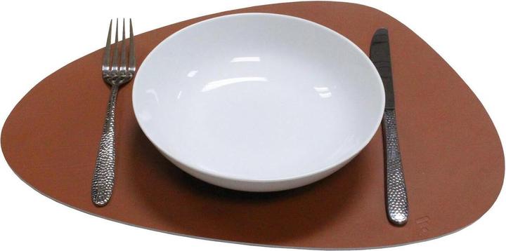 Actual product image Profino Placemat 'Freeform Recycled Leather (1 pcs., 41 x 30 cm)