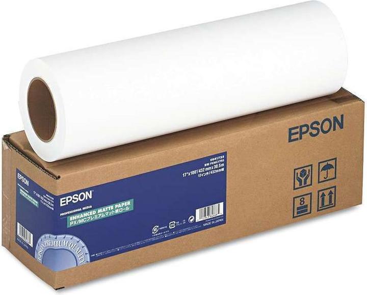 Image du produit Epson Papier mat amélioré 432mm x 30,5m (192 g/m², Plotter rouleaux)