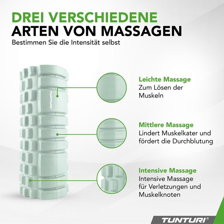 Immagine prodotto Tunturi Yoga Massageroller 33 cm Mintgrün