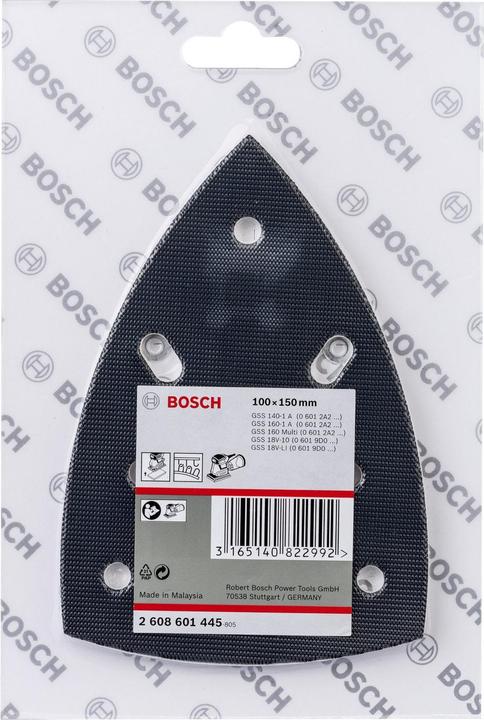 Produktbild Bosch Professional Zubehör Schleifplatte, 100 x 150 mm