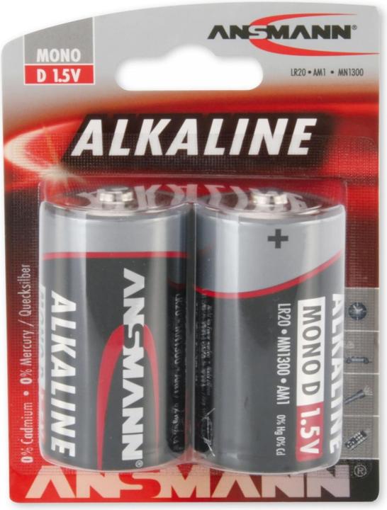 Ansmann D LR 20 Red-Line (2 Stk., D, 16000 mAh)