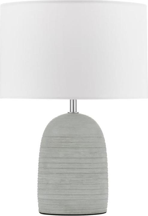 Actual product image Nova Luce CHEMPO table lamp E27 grey 35x25cm 9050166