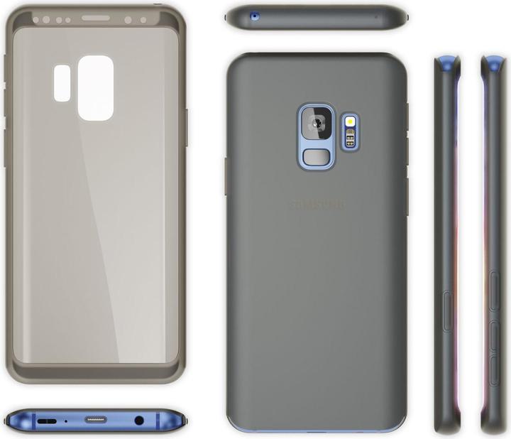 Immagine prodotto Nalia Custodia per cellulare a 360 gradi (Samsung Galaxy S9)