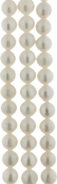 Produktbild Leyda Perlen Strang weiss barock