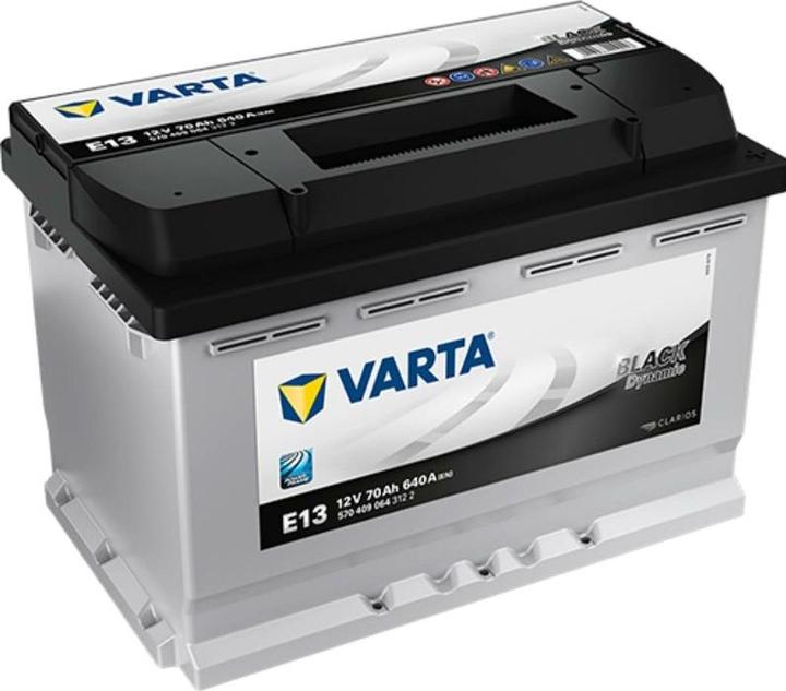 Actual product image Varta Black Dynamic E13 (12 V, 70 Ah, 640 A)