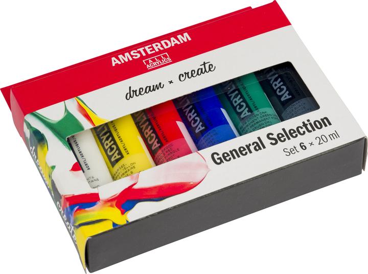 Immagine prodotto Amsterdam Starter Set (Multicolore, 20 ml)