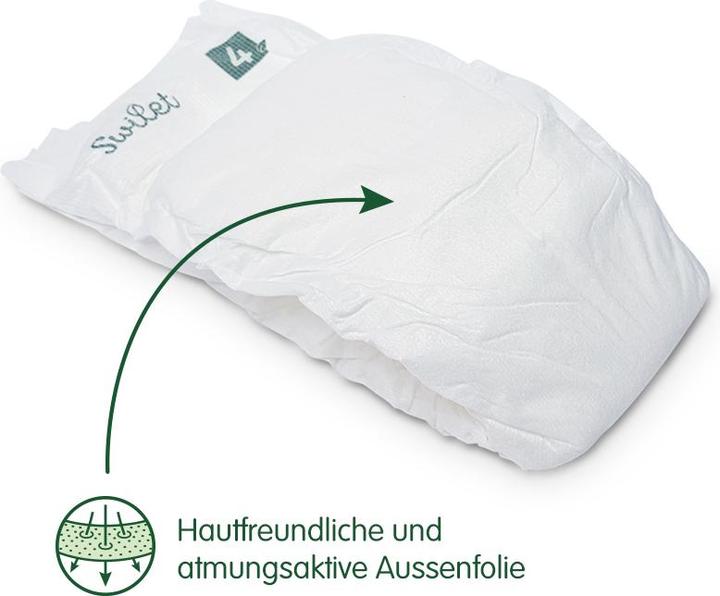Image du produit Swilet La couche bio (Taille 4, Pack mensuel, 480 pièce(s))