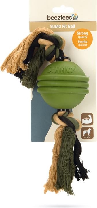 Actual product image Beeztees Sumo Fit Ball (Ball toy dog)