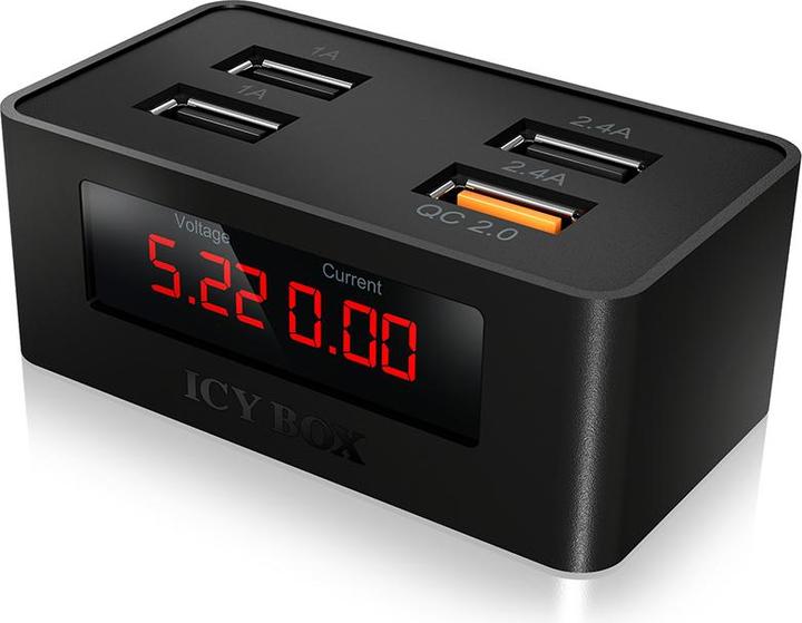 Icy Box Ib-Ch403 (USB-A, 4 Ports)