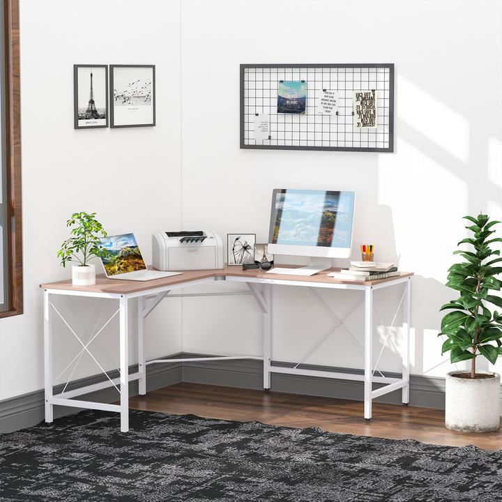 Image du produit Homcom Bureau d'angle (150 x 150 x 76 cm)