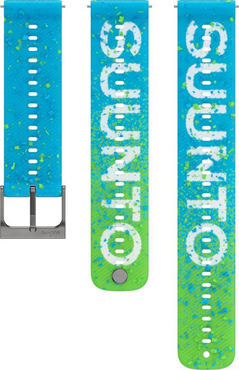 Actual product image Suunto 22 Ath6 Silicone Strap Power Blue S+M (22 mm, Silicone)