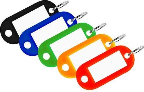 Actual product image pavo Key ring 8046669 Assorted colours 2 g