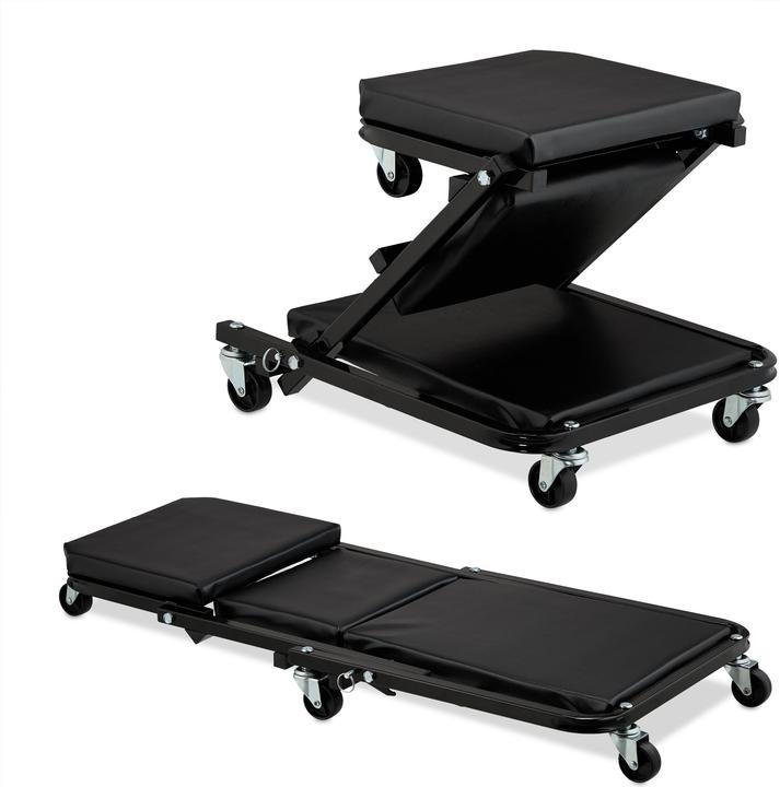 Produktbild Relaxdays Werkstatt-Rollbrett (150 kg)