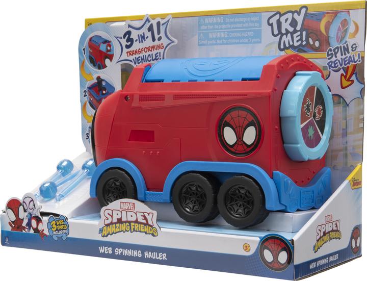 Immagine prodotto Jazwares Camion rotante con ragnatela di Spidey