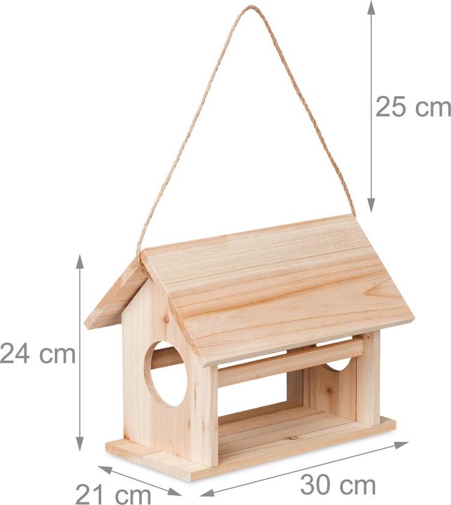 Produktbild Relaxdays Vogelfutterhaus