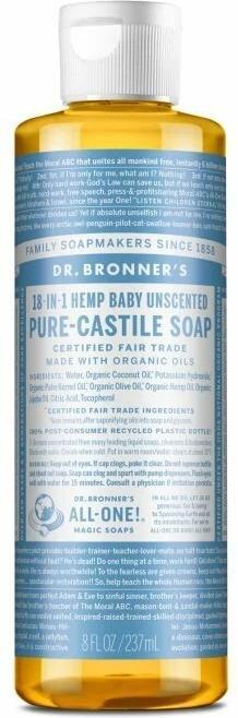 Produktbild Dr. Bronner's Neutral Liquid Soap 240ml (Flüssigseife, 240 ml)