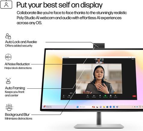 HP 727pm Docking Display (3840 x 2160 Pixel, 27")