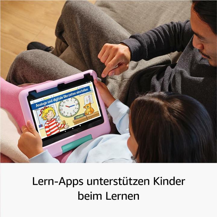 Productafbeelding Amazon Fire HD 10 Kids Tablet, 32 GB, Roze, voor kinderen vanaf de peuterleeftijd (Alleen WLAN, 10.10", 32 GB, Roze)